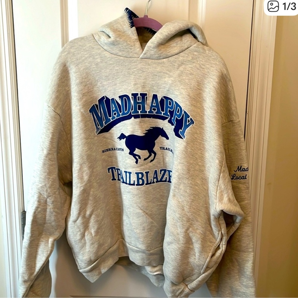 Madhappy Light Gray Trailblazer Hoodie